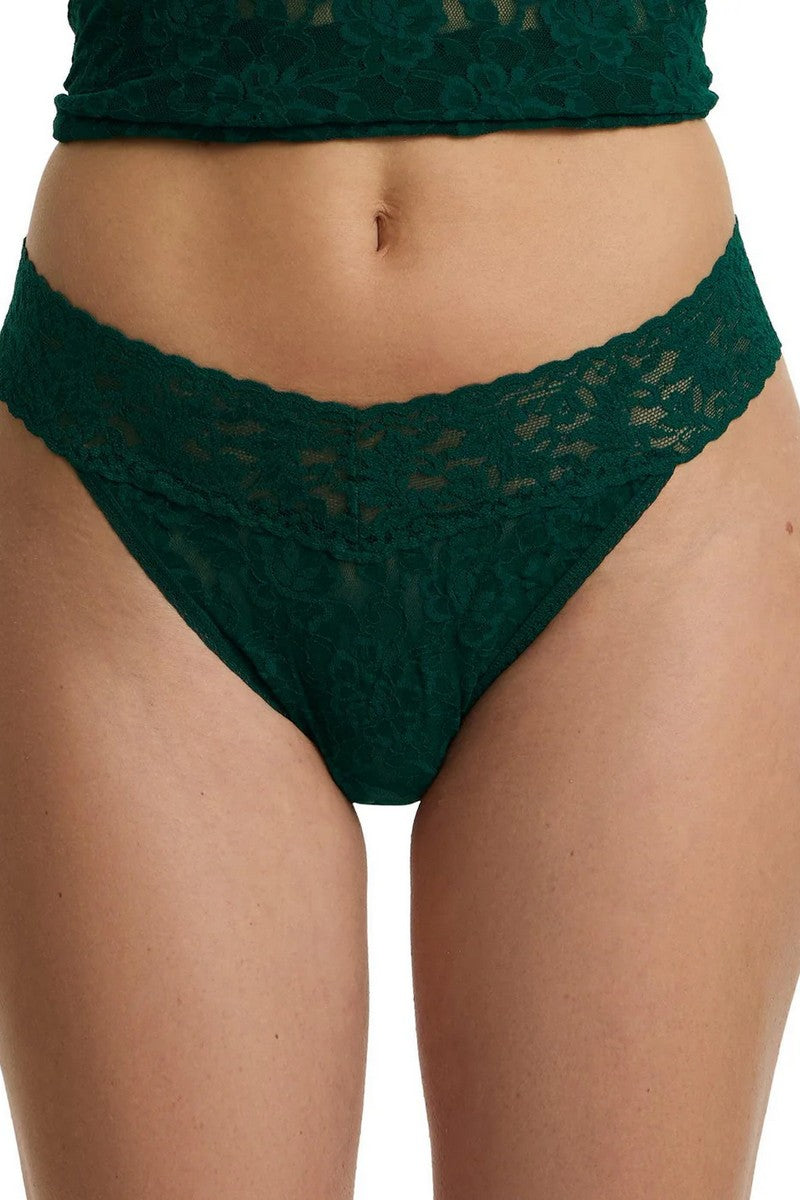 Мереживні трусики стрінги 4811 Signature Lace spruce