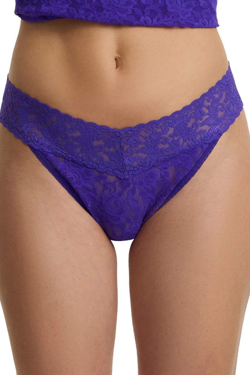 Кружевные трусики стринг 4811 Signature Lace verbena