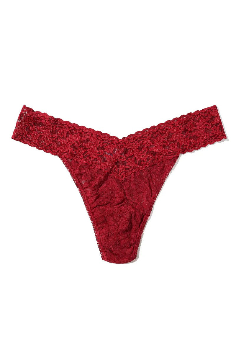 Кружевные трусики стринг 4811 Signature Lace wild berries