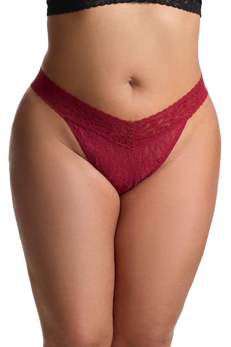 Кружевные трусики стринг 4811 Signature Lace wild berries