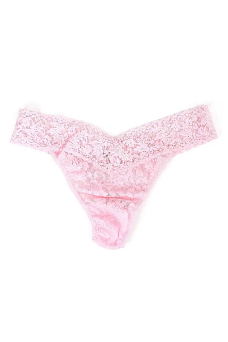 Кружевные трусики стринг 4811P Signature Lace bliss pink