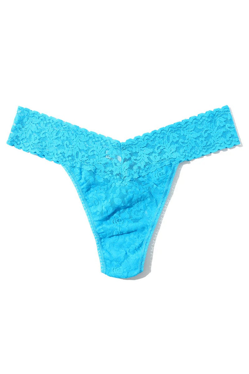 Кружевные трусики стринг 4811P Signature Lace mediterranean sea