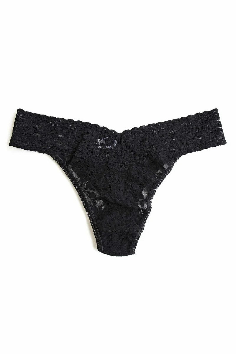 Кружевные трусики стринг 4811P Signature Lace black