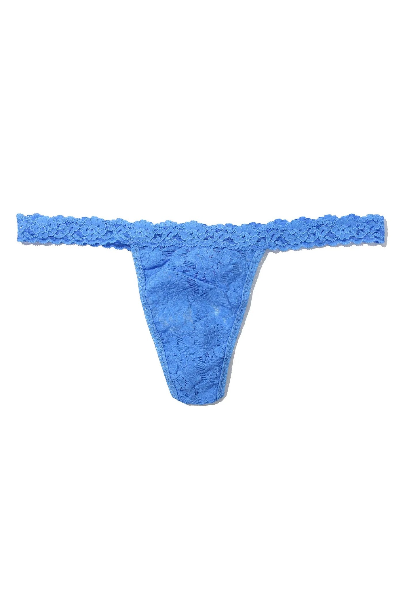 Кружевные трусики стринг 482051 Signature Lace take the plunge