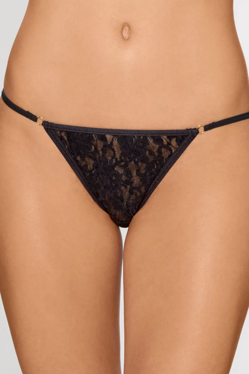 Кружевные трусики бикини 482502 Signature Lace black