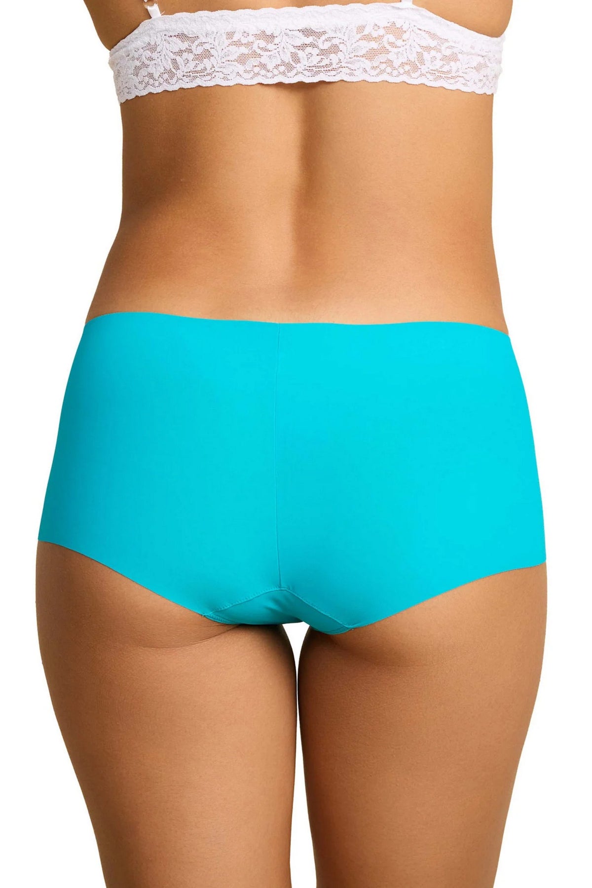 Безшовні шортики 6J1281B Breathe fresh teal blue Hanky Panky вигляд ззаду