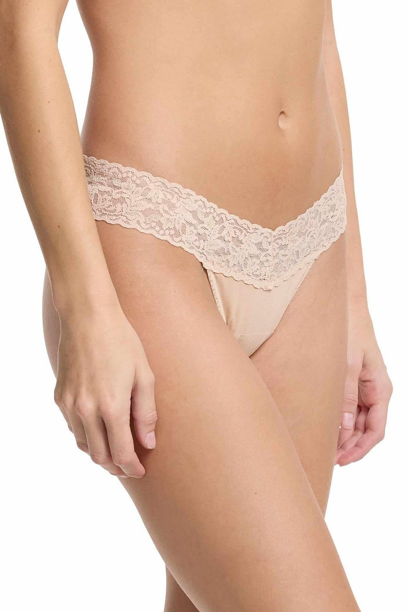Хлопковые трусики стринг 891581 Cotton chai