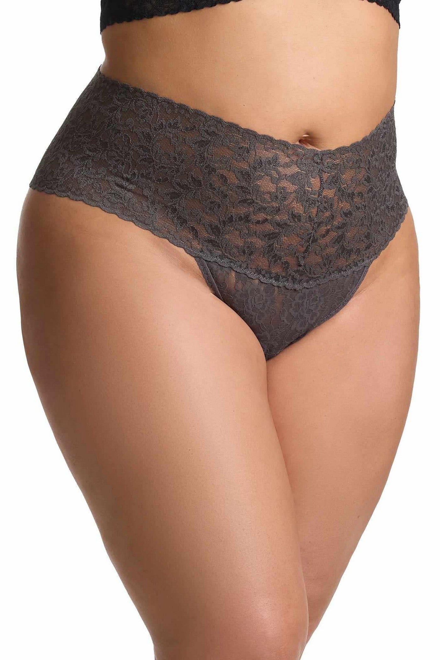 Высокие трусики стринг 9K1926P Retro Collections granite