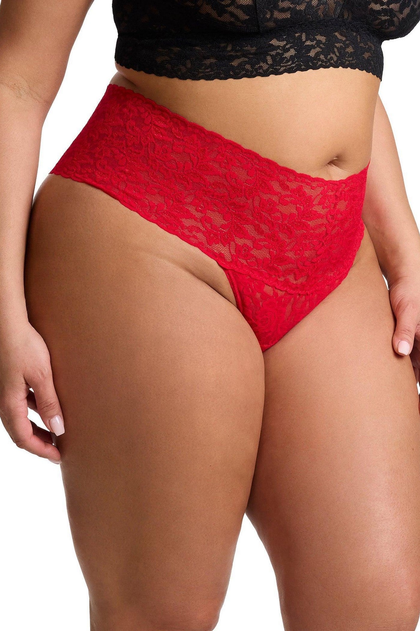 Высокие трусики стринг 9K1926P Retro Collections red