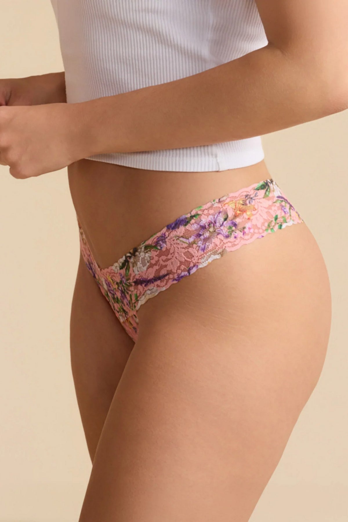 Мереживні трусики стрінги PR4811 fawning flora Hanky Panky