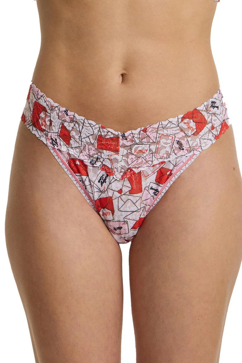Кружевные трусики стринг PR4811 with love