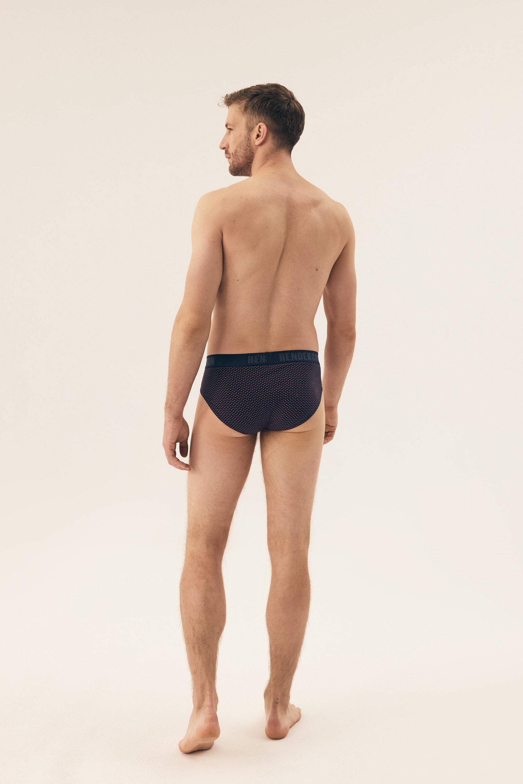 Мужские трусы слип 43187 Ozone red dots