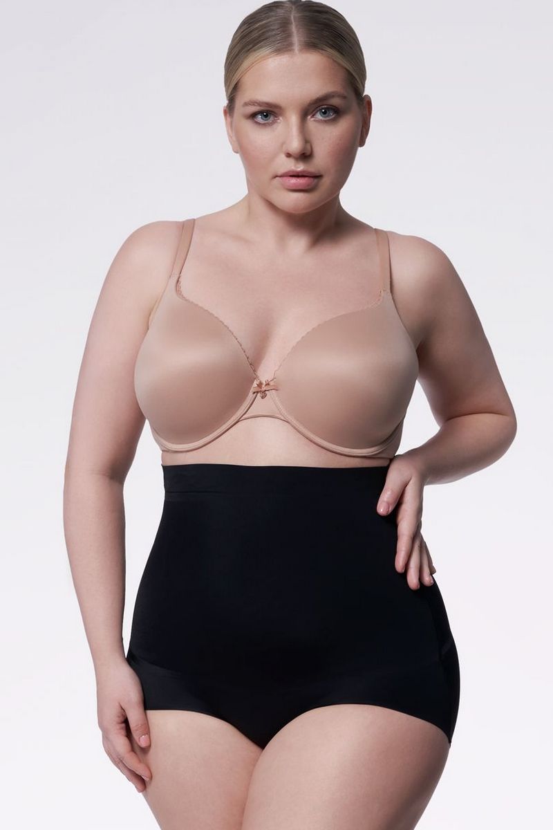 Бесшовные утягивающие трусы с высокой талией 241 Basic