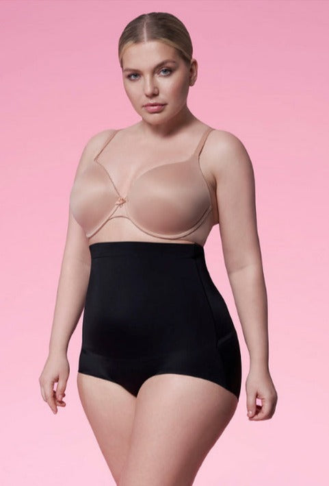 Бесшовные утягивающие трусы с высокой талией 241 Basic