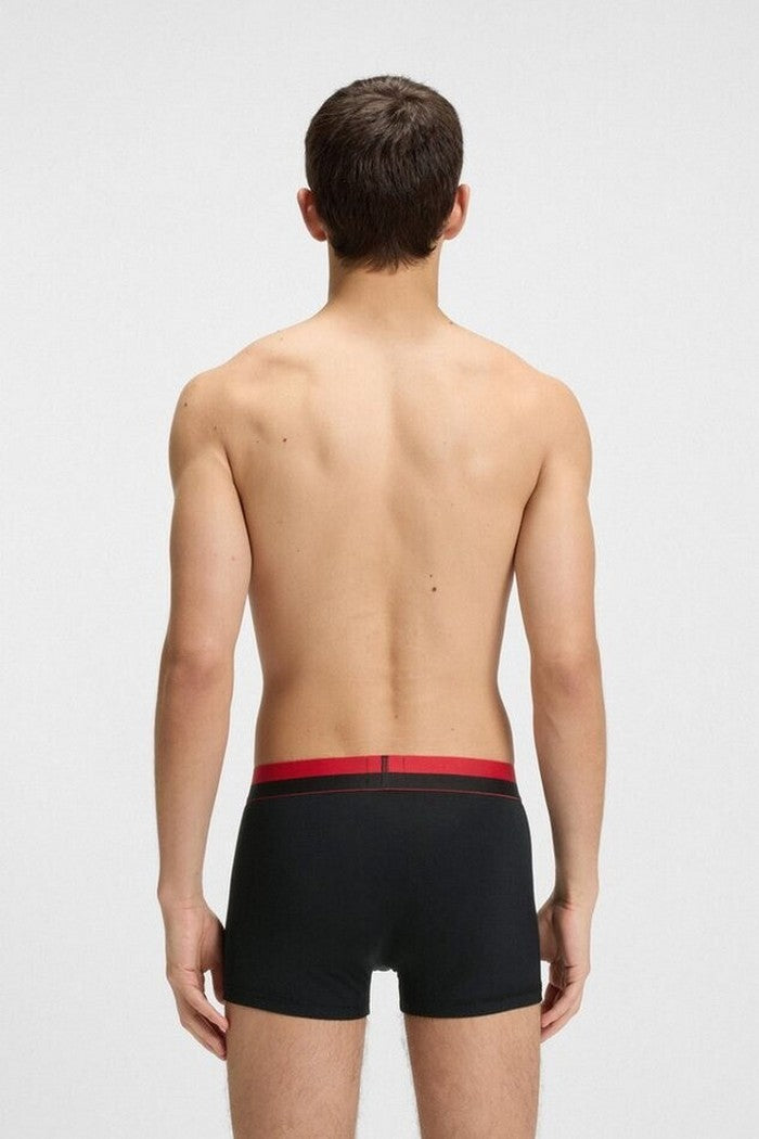 Чоловічі транки 314957313 (3 шт.) black Hugo Boss вигляд ззаду