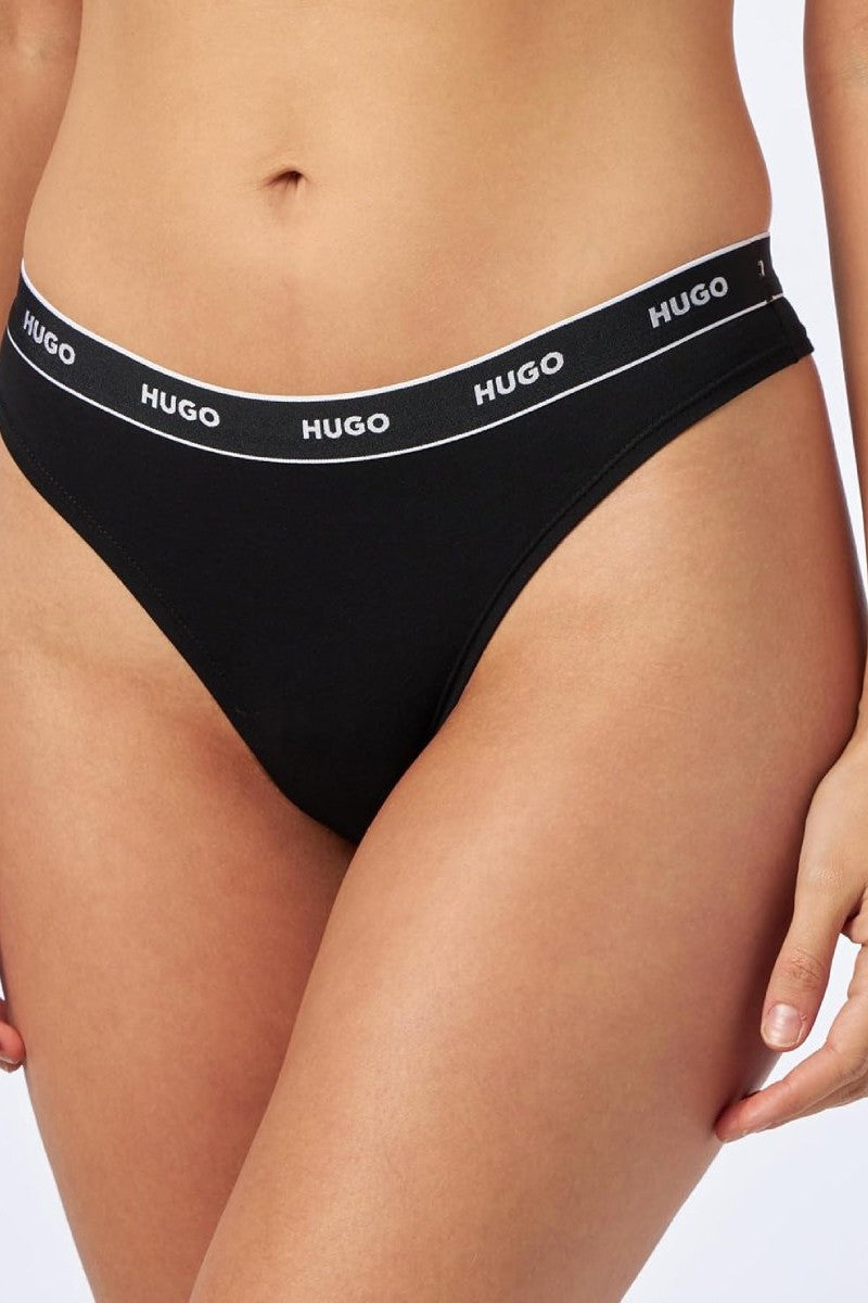 Хлопковые трусики стринг 343761320 (3 шт.) multi