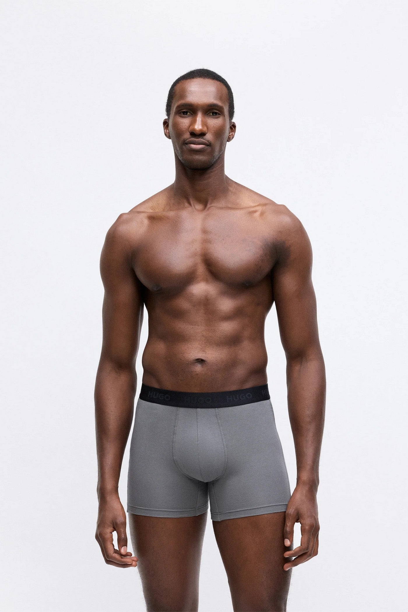 Чоловічі труси шорти 784588723 (3 шт.) black/gray Hugo Boss