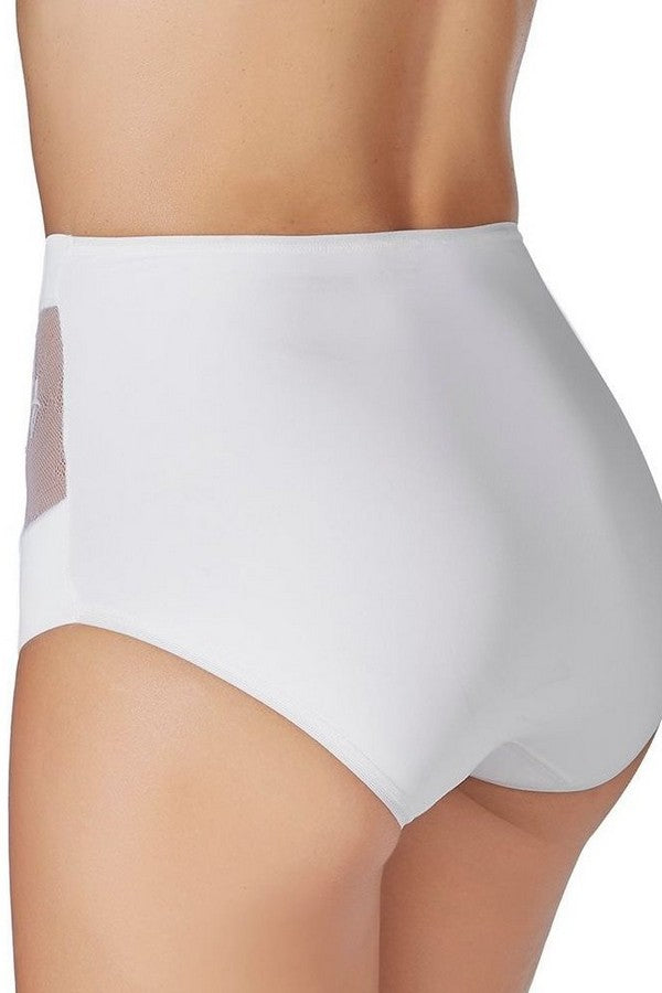 Высокие трусики слип с кружевом 32185 Maxi black