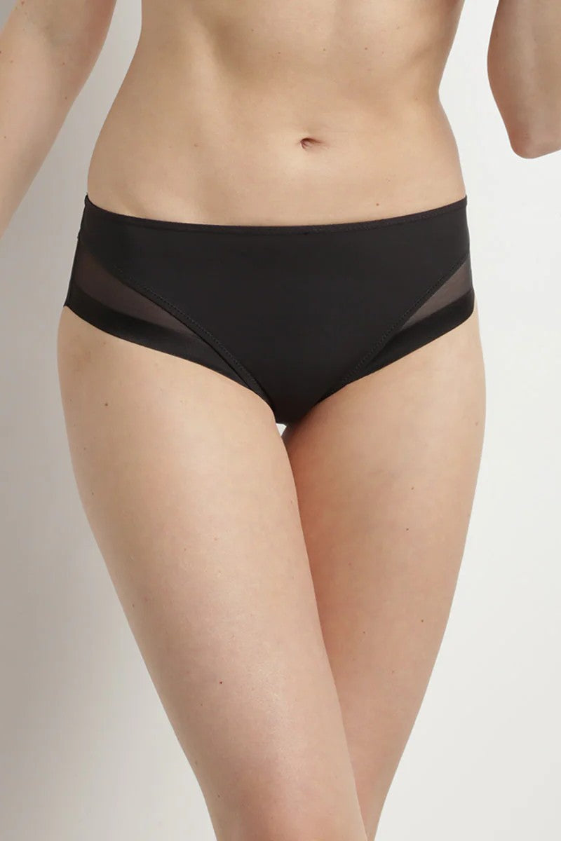 Трусики слип с микросеткой D0A63 Generous noir