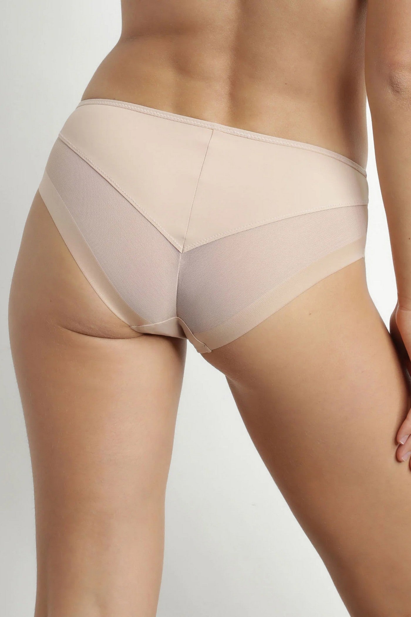 Трусики слип с микросеткой D0A63 Generous skin new