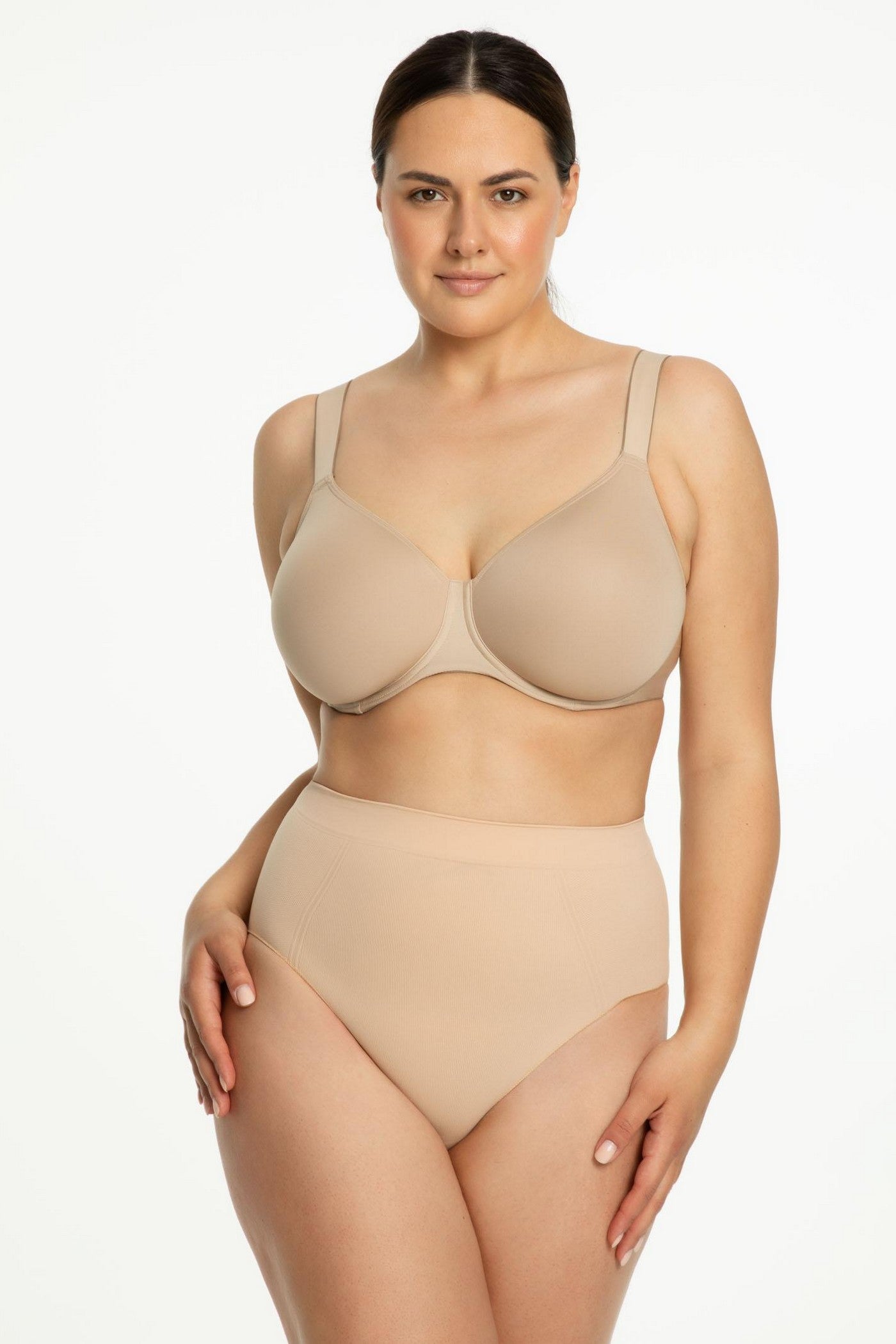 Трусики сліпи із корекцією 471 Seamless Maxi Panty beige