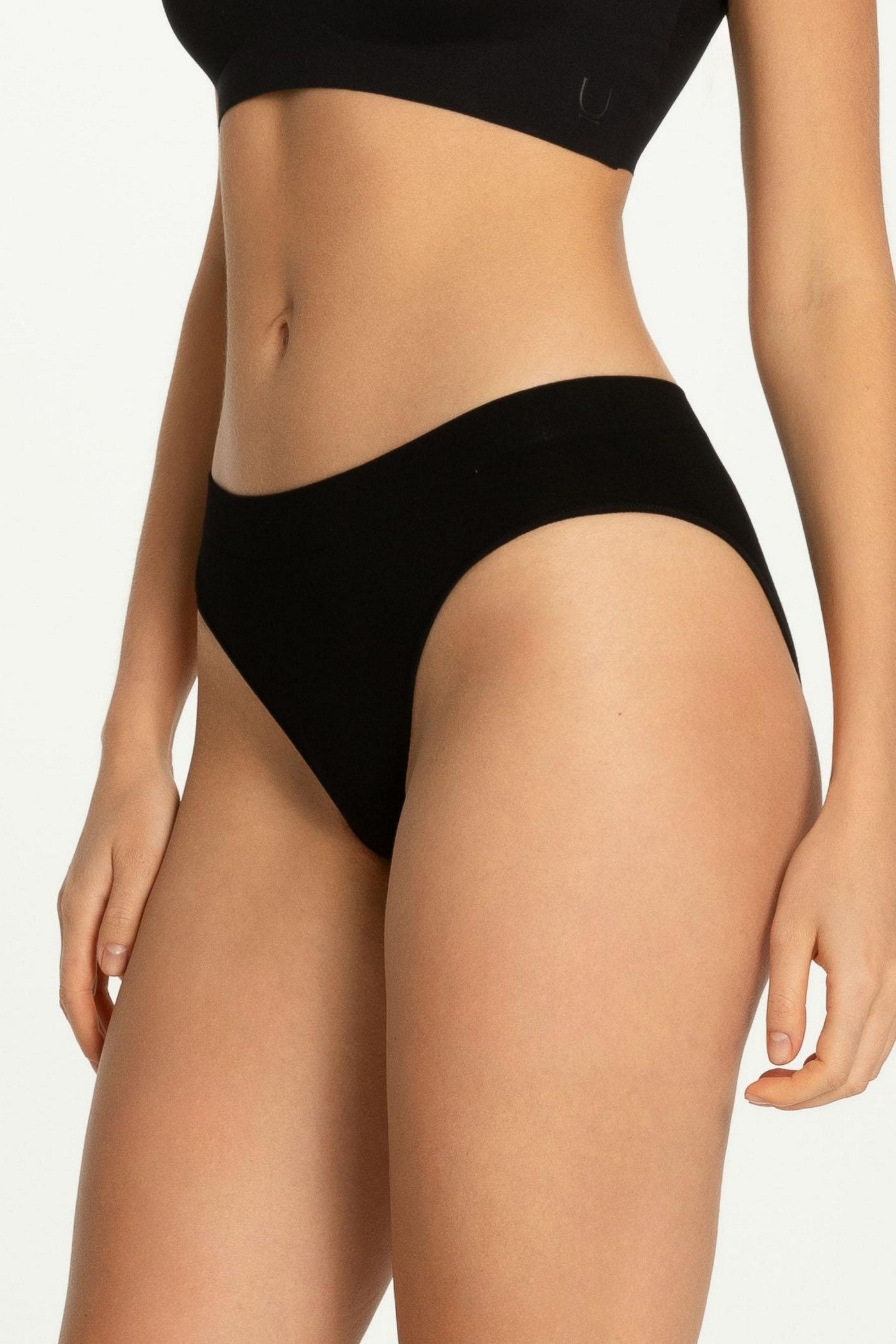 Трусики слип из бамбука Bamboo Classic black