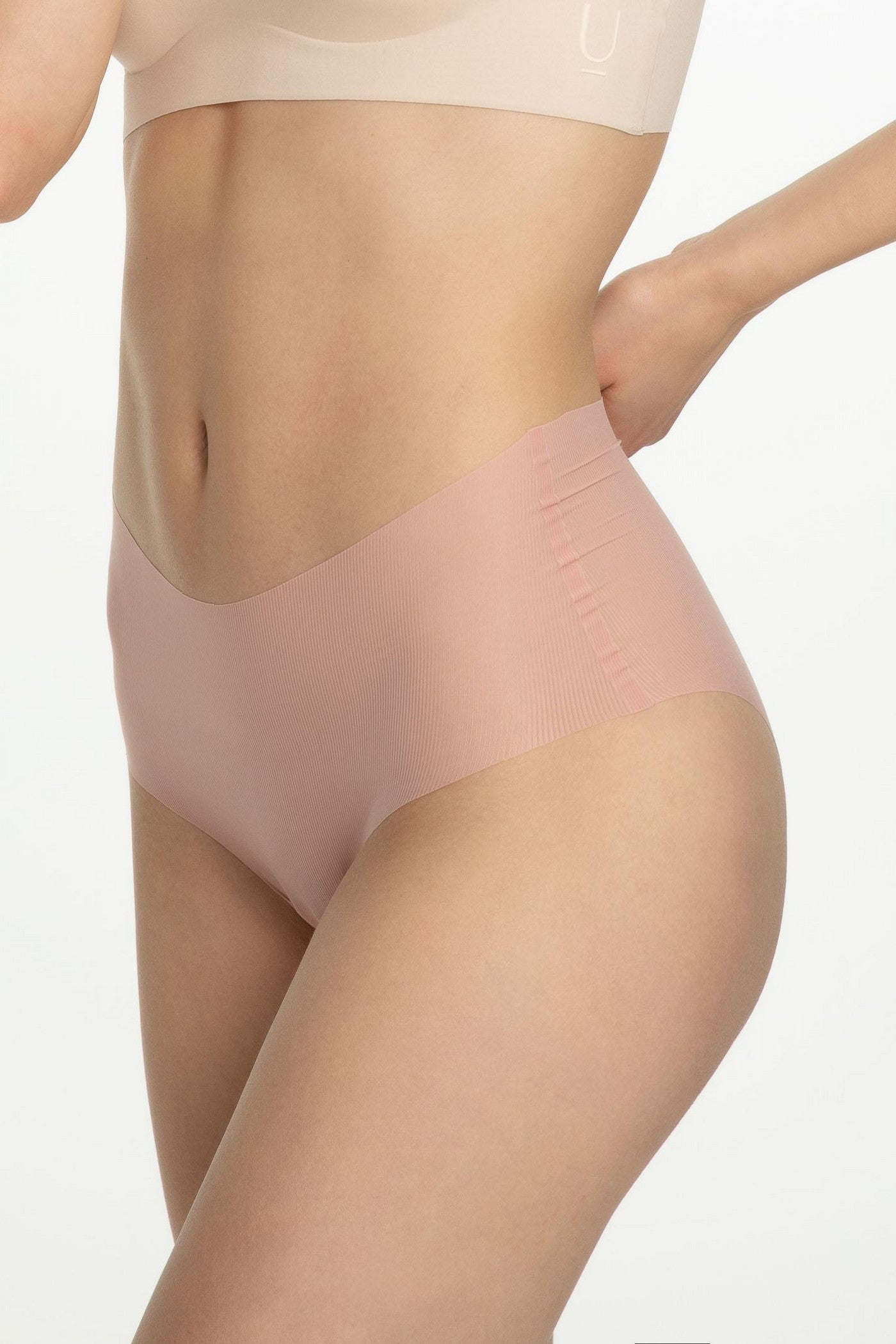 Безшовні трусики сліпи Mousse Maxi peach