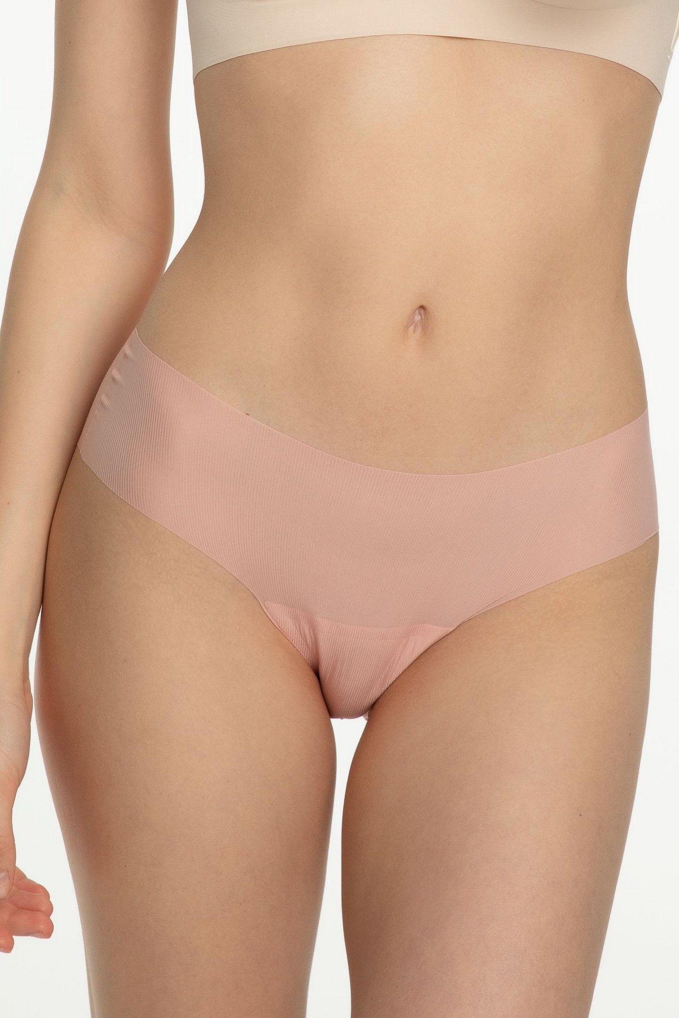 Бесшовные трусики слип Mousse peach