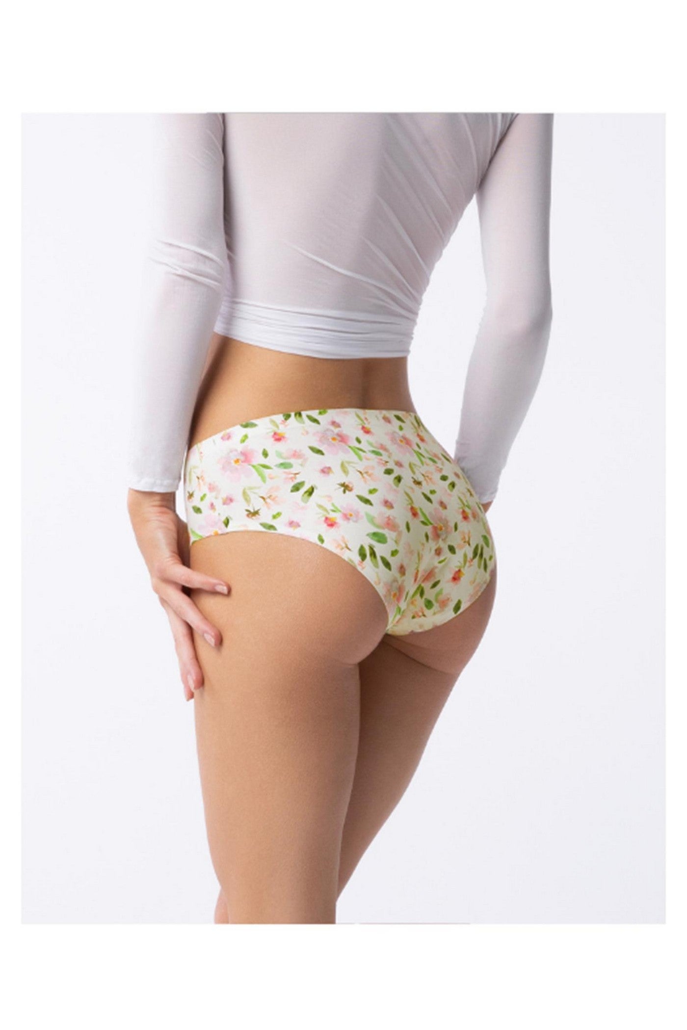 Бесшовные трусики слип Simple Classic Jasmine