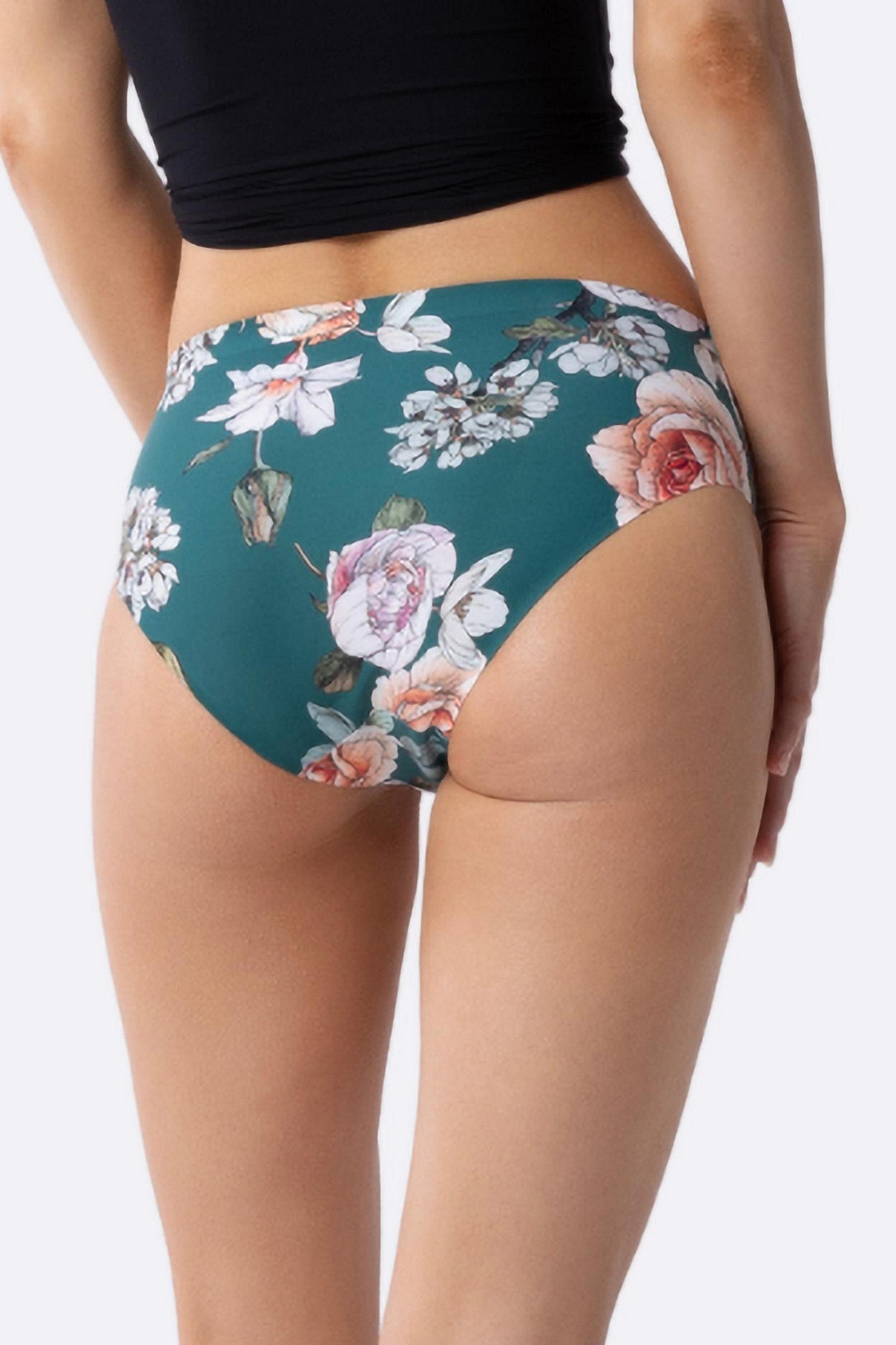 Бесшовные трусики слип Simple Classic Tea rose