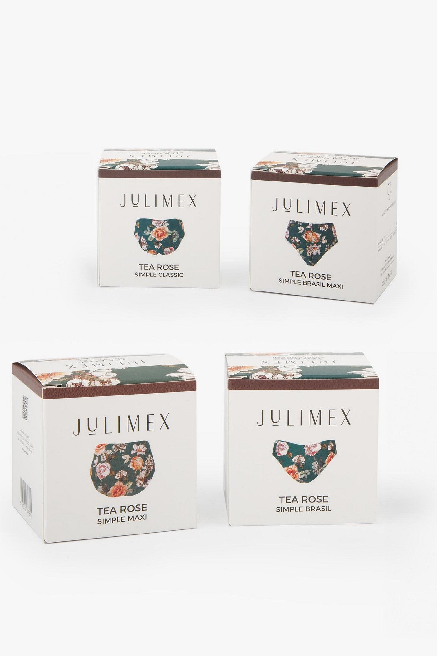 Бесшовные трусики слип Simple Classic Tea rose