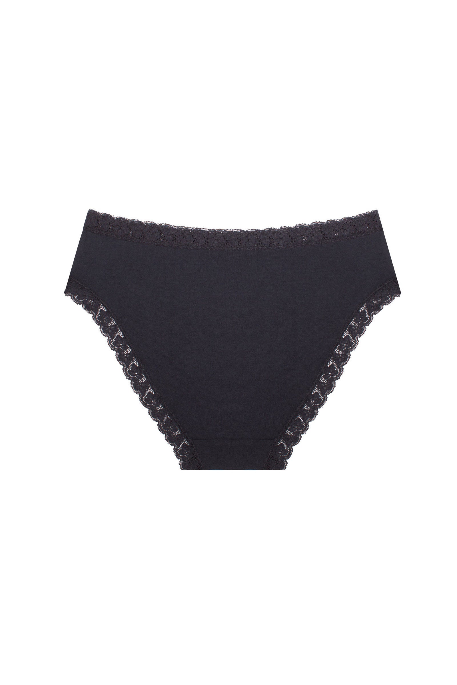 Хлопковые трусики слип 6760.1 black