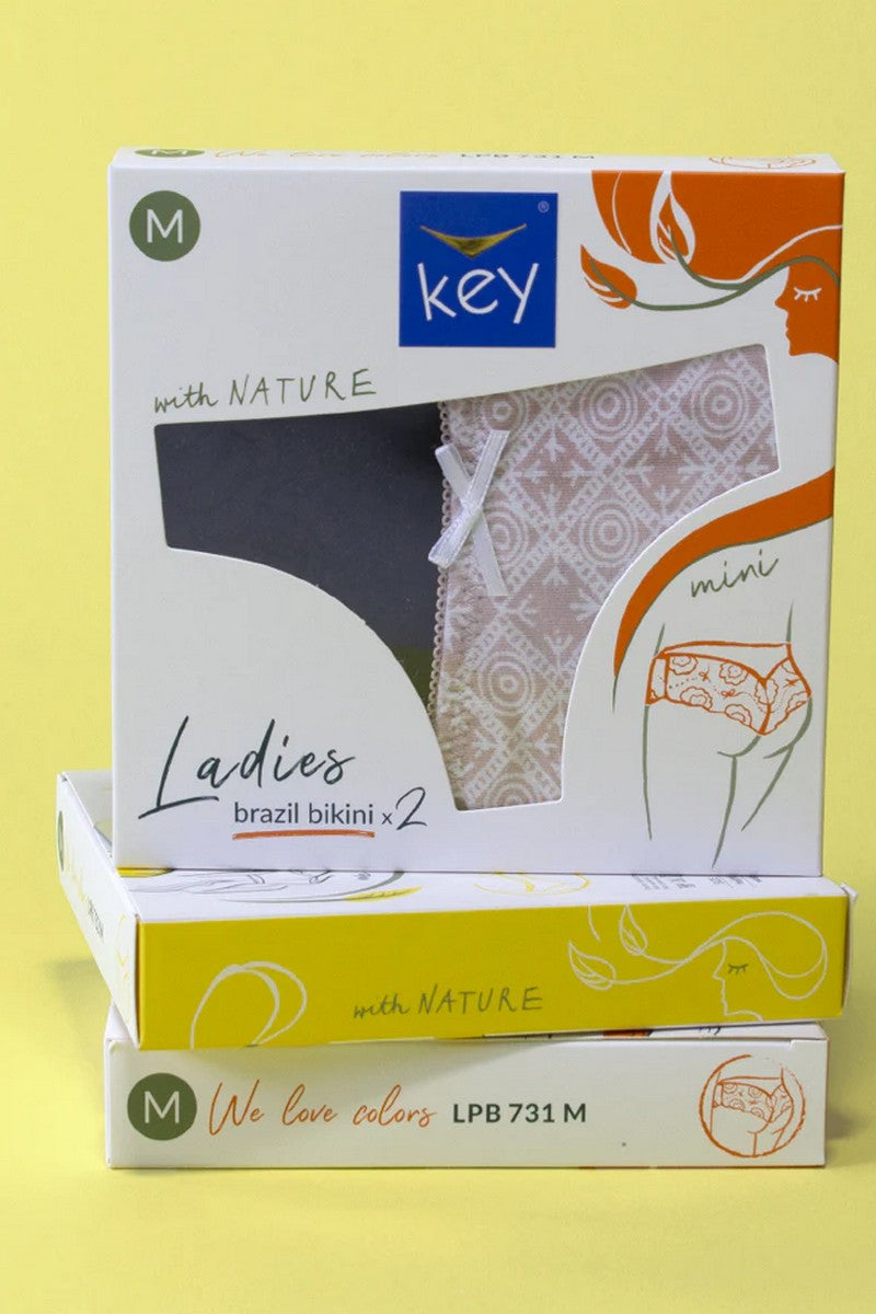 Хлопковые трусики слип LPB 731 (2 шт.)