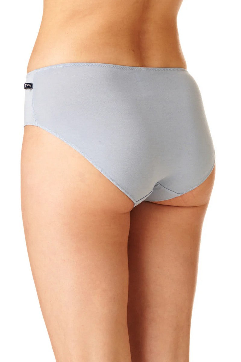 Высокие трусики слип из бамбука LPC 001 (2 шт.) gray
