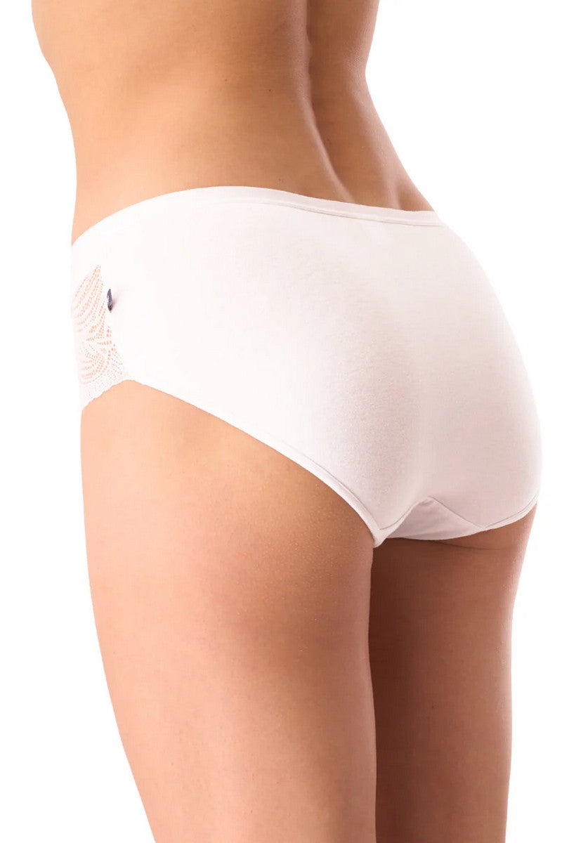 Хлопковые трусики слип LPC 112 (2 шт.) white