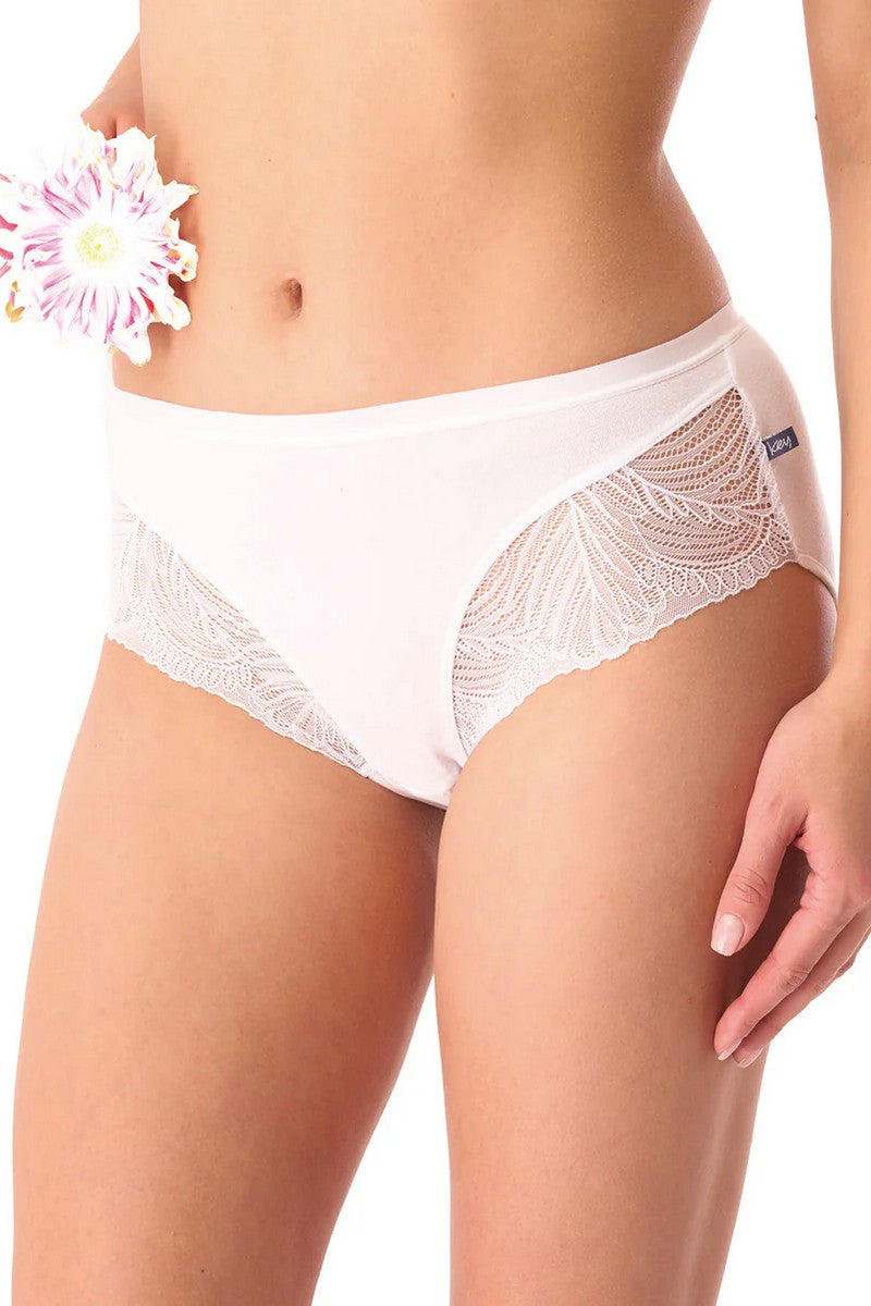 Хлопковые трусики слип LPC 112 (2 шт.) white