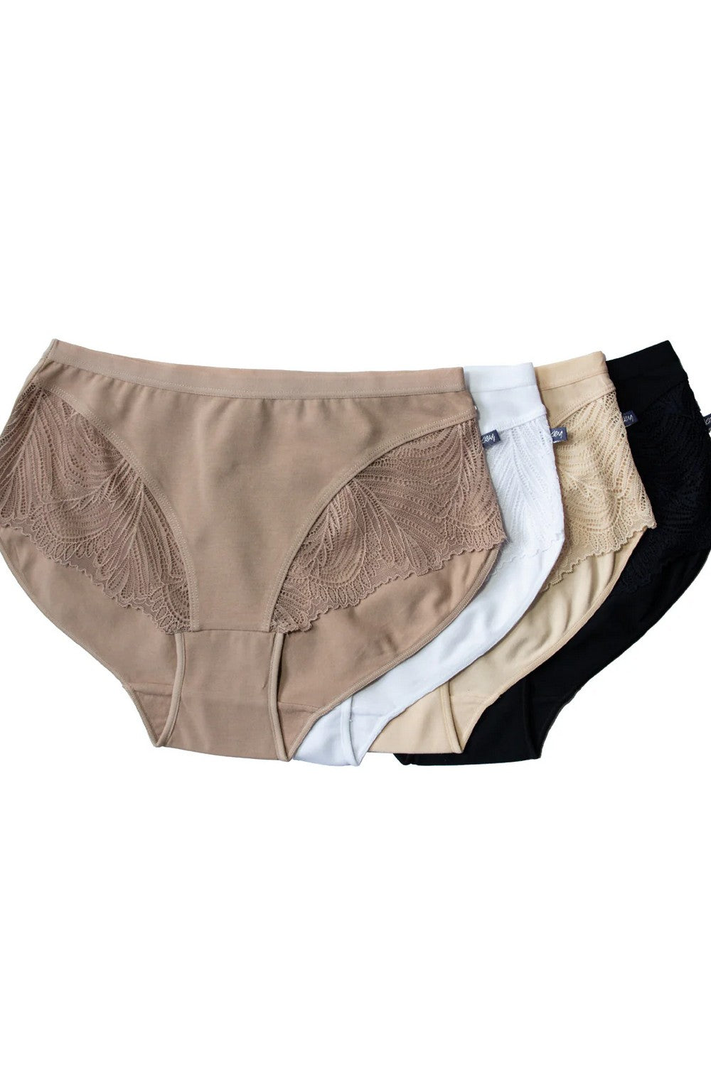 Хлопковые трусики слип LPC 112 (2 шт.) white