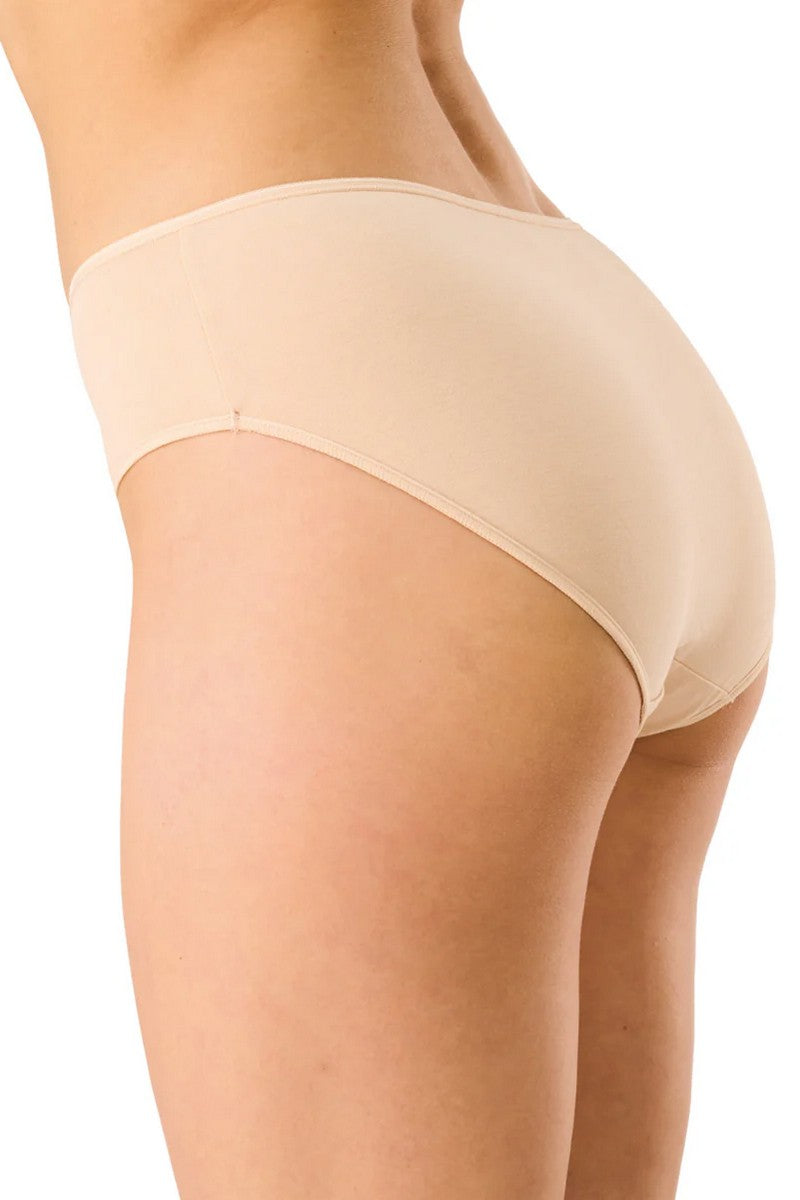 Хлопковые трусики слип LPC 185 (2 шт.) beige