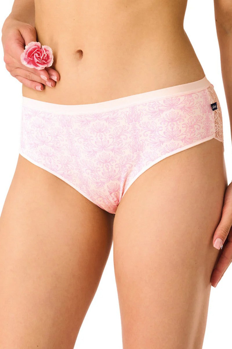 Хлопковые трусики слип LPC 531 (2 шт.) rose