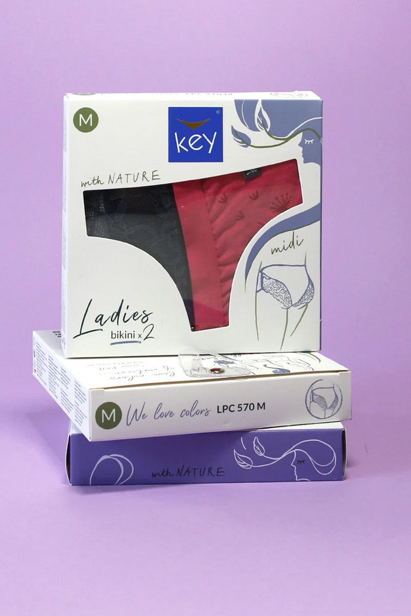 Хлопковые трусики слип LPC 570 (2 шт.)