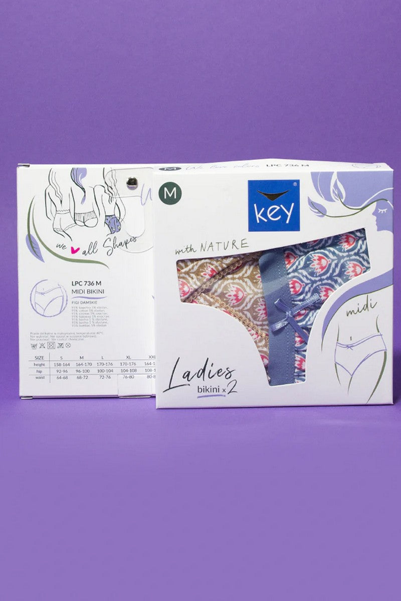 Хлопковые трусики слип LPC 736 A25 (2 шт.)