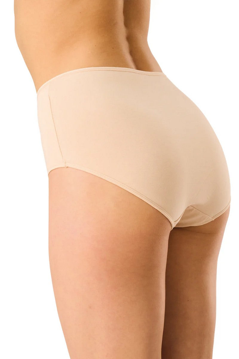 Хлопковые трусики слип LPF 185 (2 шт.) beige