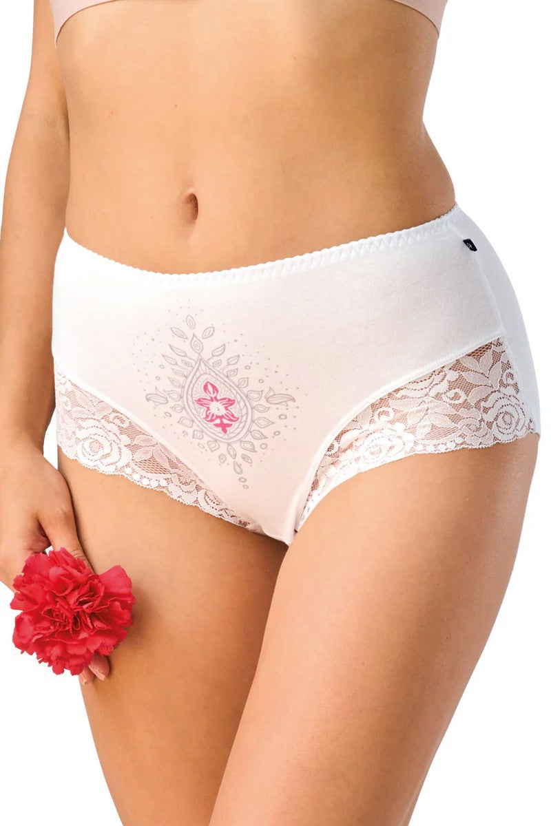 Хлопковые трусики слип LPF 500 (2 шт.) cream