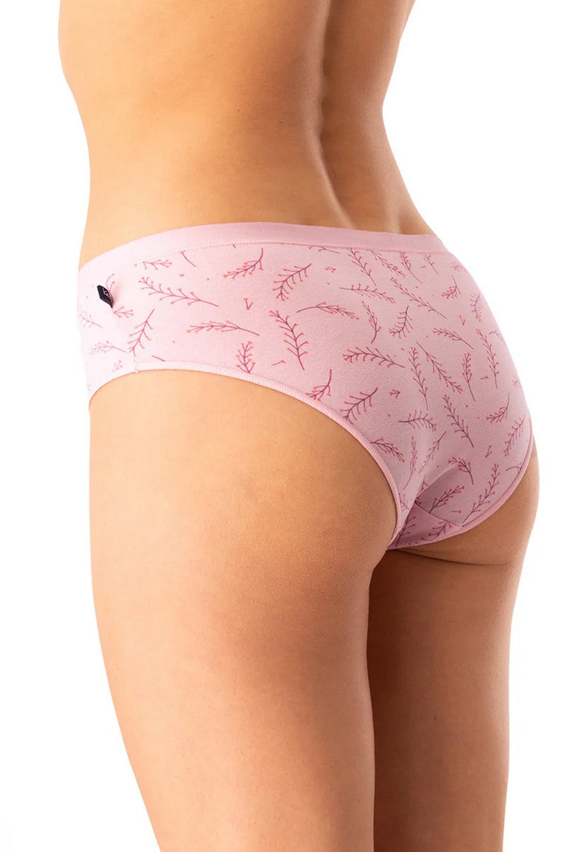 Хлопковые трусики слип LPN 523 (2 шт.) rose