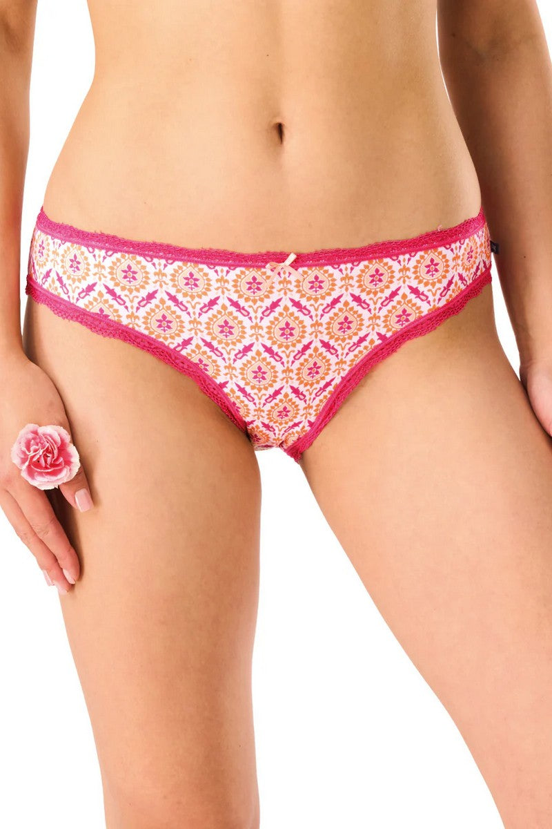 Хлопковые трусики слип LPR 500 (2 шт.) pink