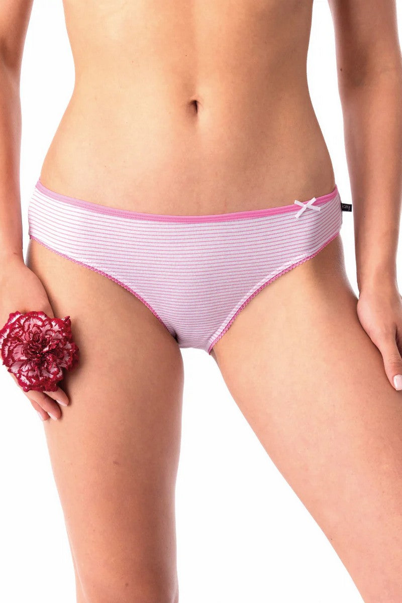 Хлопковые трусики слип LPR 599 A25 (2 шт.) rose