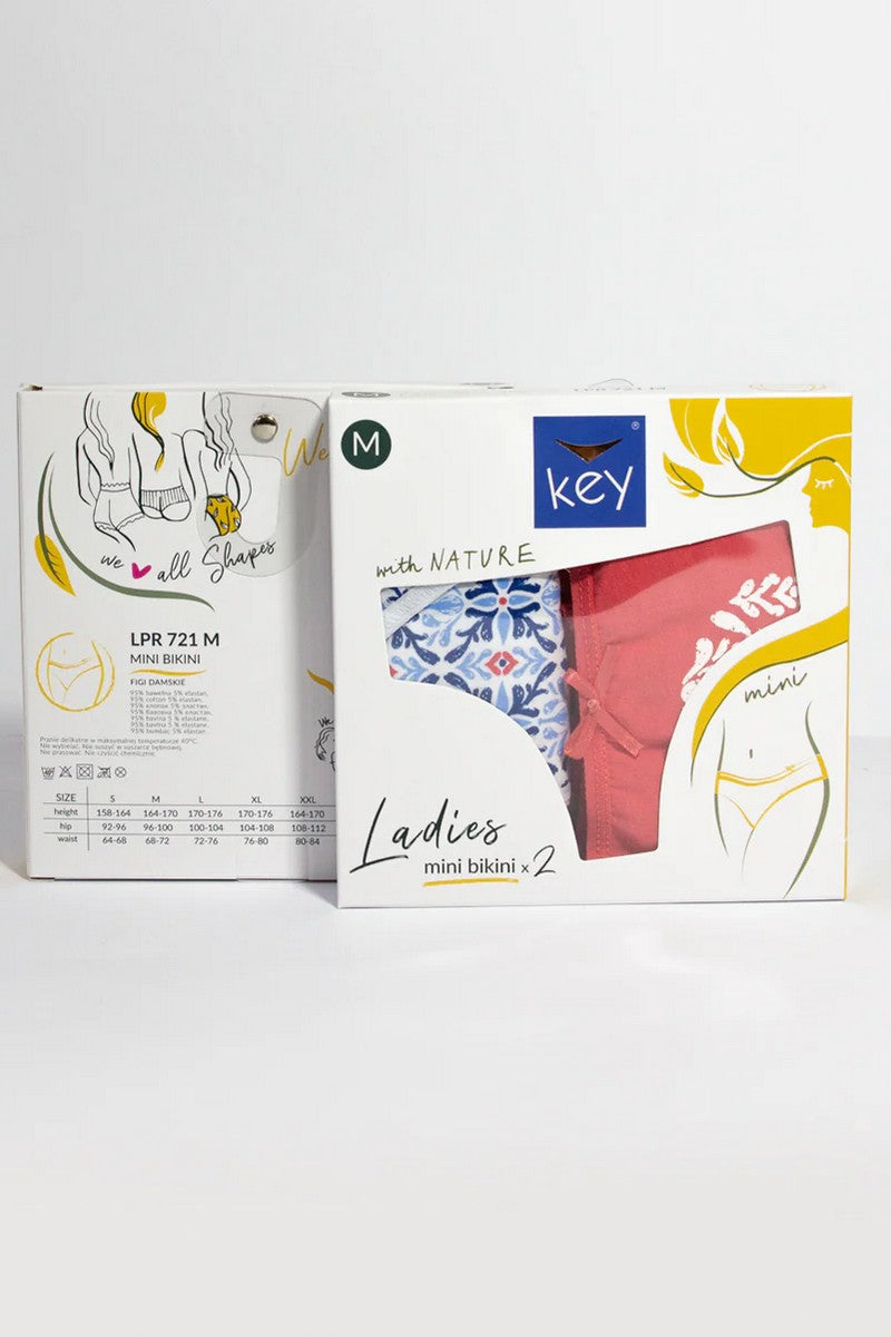 Хлопковые трусики слип LPR 721 A25 (2 шт.)