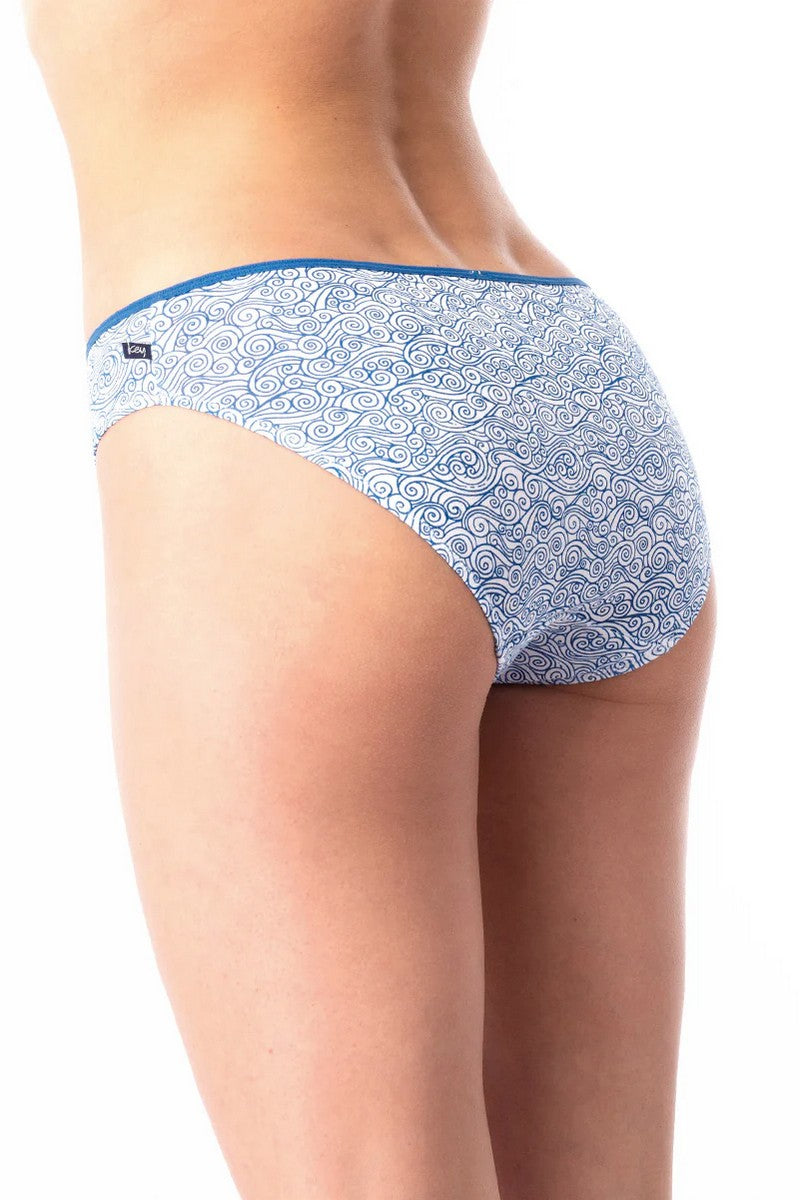 Хлопковые трусики слип LPR 723 A25 (2 шт.) blue