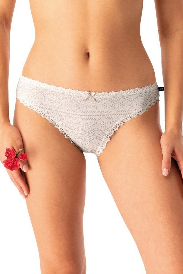 Бавовняні трусики сліпи LPR 752 B25 white/beige (2 шт.)