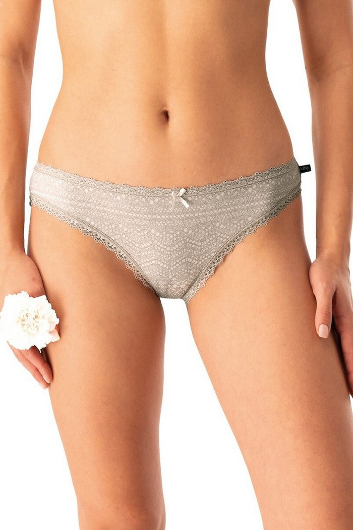 Бавовняні трусики сліпи LPR 752 B25 white/beige (2 шт.)